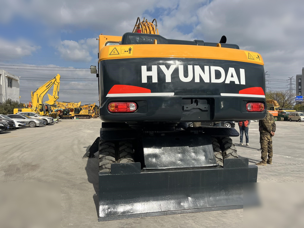 HYUNDAI ROBEX 210W-9 - Mobiele graafmachine: afbeelding 4 HYUNDAI ROBEX 210W-9 - Mobiele graafmachine: afbeelding 4