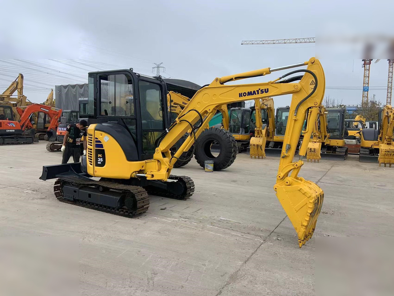 KOMATSU PC35MR-2 - Minigraafmachine: afbeelding 4 KOMATSU PC35MR-2 - Minigraafmachine: afbeelding 4