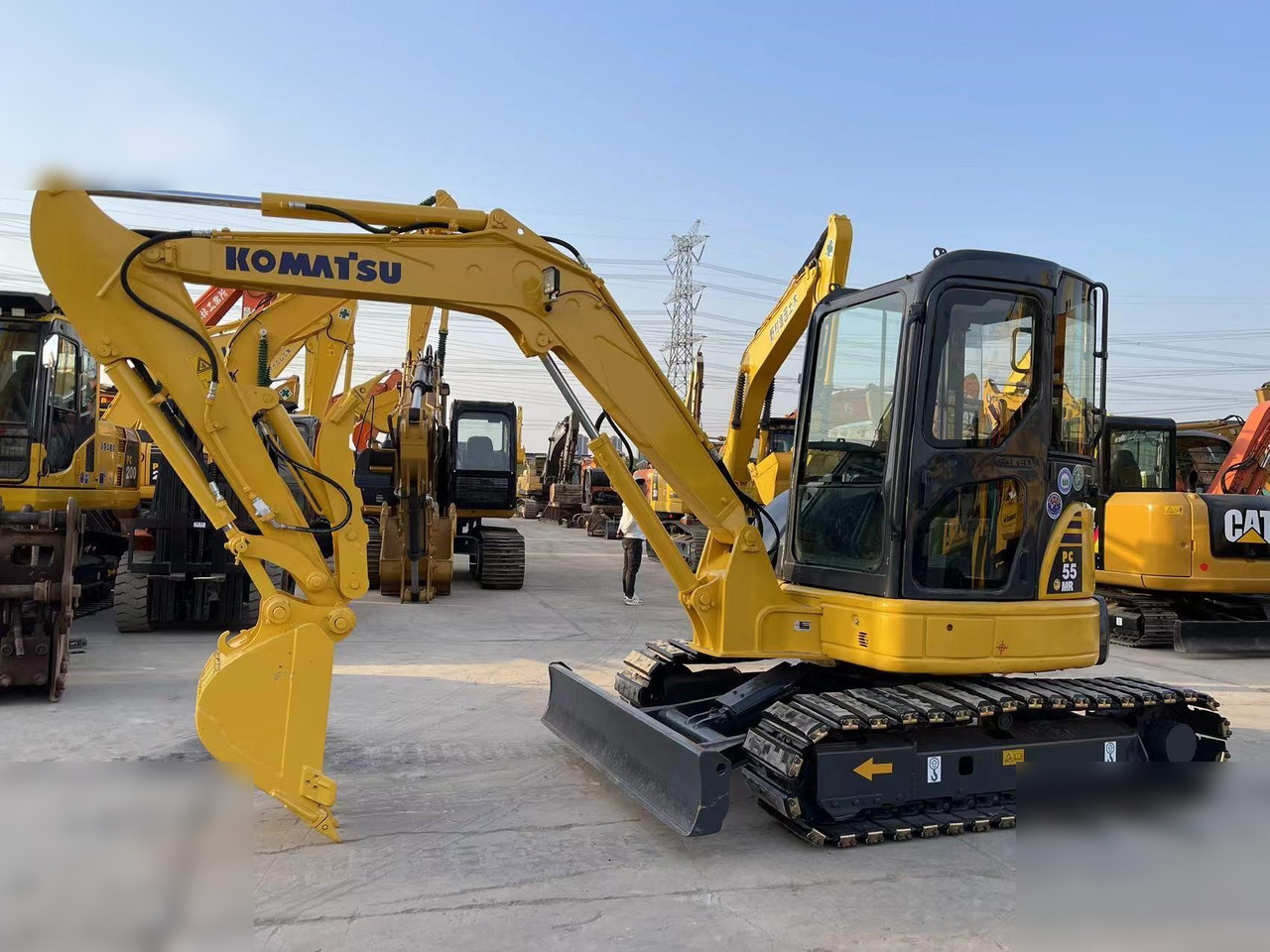 KOMATSU PC55MR-2 - Minigraafmachine: afbeelding 1 KOMATSU PC55MR-2 - Minigraafmachine: afbeelding 1