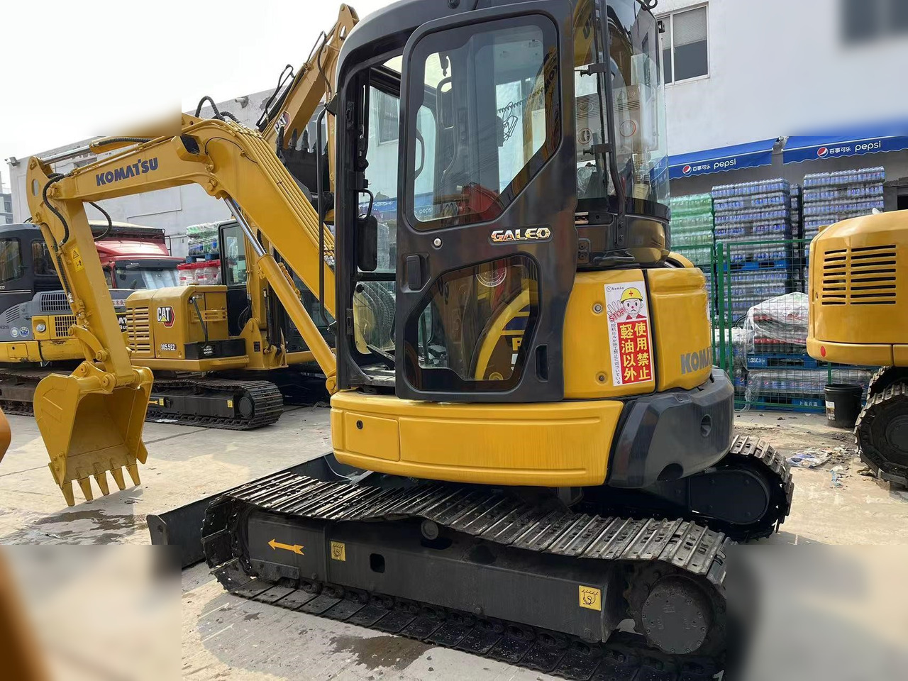 KOMATSU PC55MR-2 - Minigraafmachine: afbeelding 3 KOMATSU PC55MR-2 - Minigraafmachine: afbeelding 3