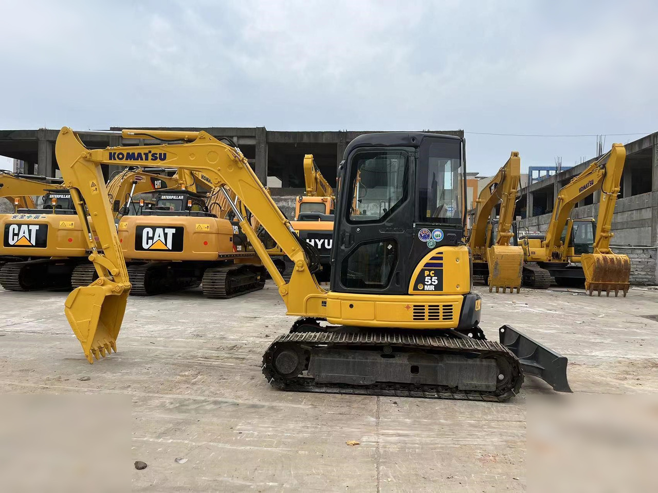 KOMATSU PC55MR-2 - Minigraafmachine: afbeelding 2 KOMATSU PC55MR-2 - Minigraafmachine: afbeelding 2