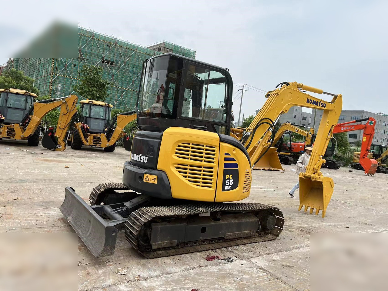 KOMATSU PC55MR-2 - Minigraafmachine: afbeelding 3 KOMATSU PC55MR-2 - Minigraafmachine: afbeelding 3