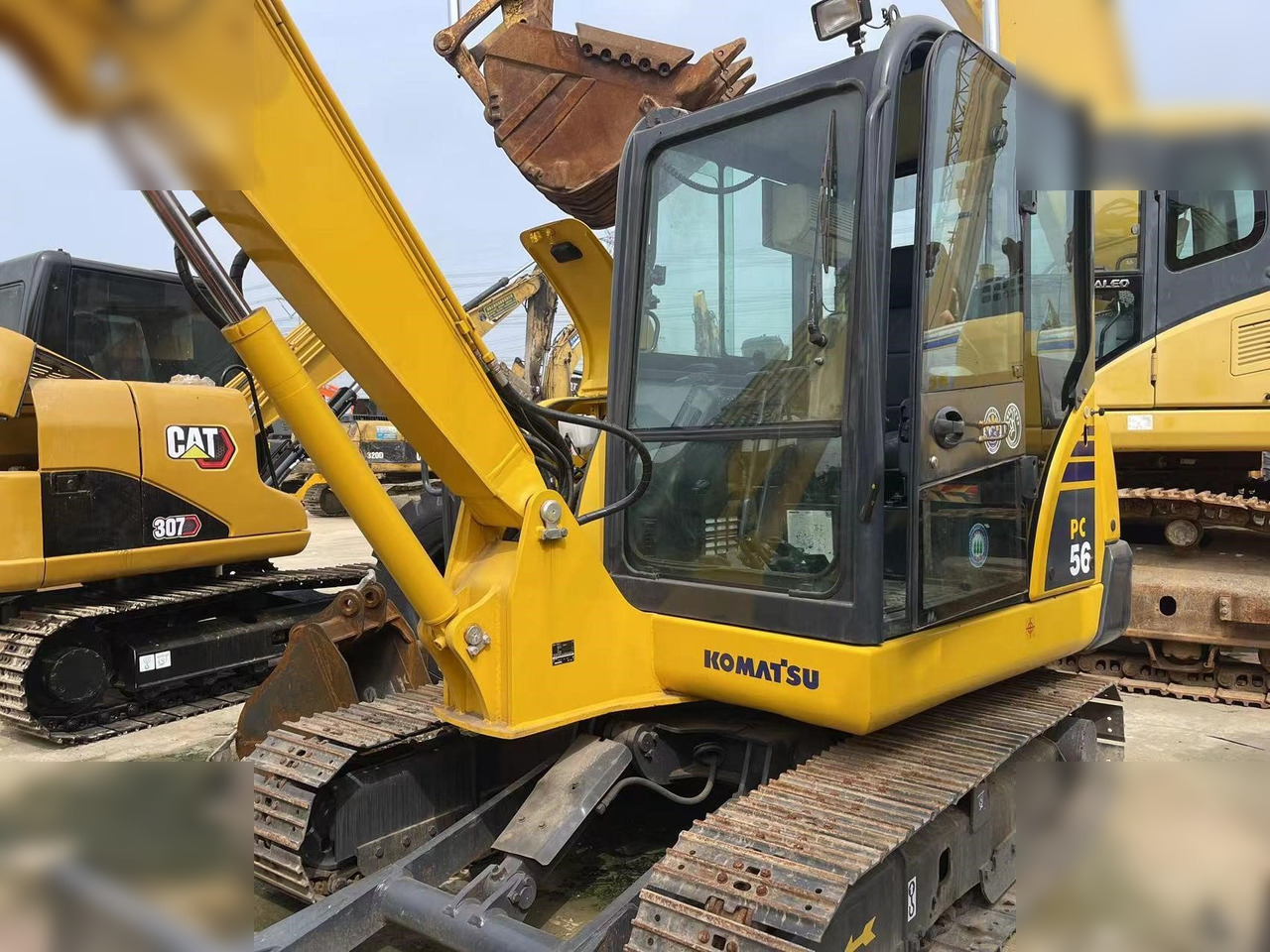 KOMATSU PC56-7 - Minigraafmachine: afbeelding 4 KOMATSU PC56-7 - Minigraafmachine: afbeelding 4