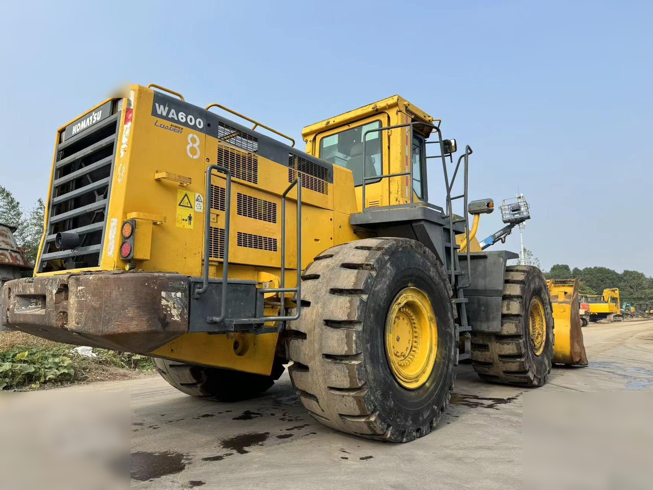 KOMATSU WA600-3 - Wiellader: afbeelding 4 KOMATSU WA600-3 - Wiellader: afbeelding 4