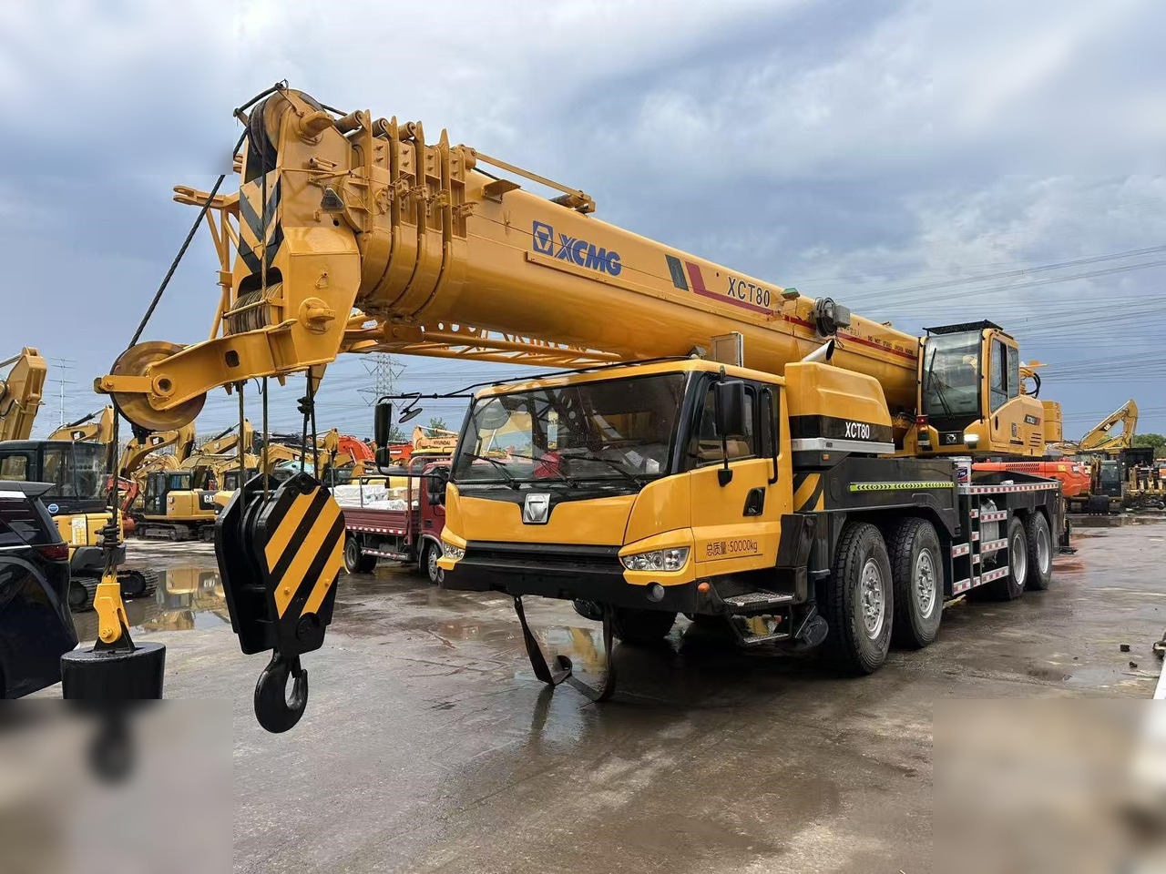 XCMG XCT80L5 - Alle terrein kraan: afbeelding 4 XCMG XCT80L5 - Alle terrein kraan: afbeelding 4