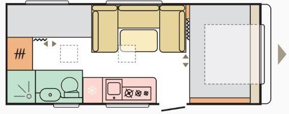 Adria Adora 573 PT* Fb-Temp.*Alde-Warmwasser-Hz. - Caravan: afbeelding 3 Adria Adora 573 PT* Fb-Temp.*Alde-Warmwasser-Hz. - Caravan: afbeelding 3