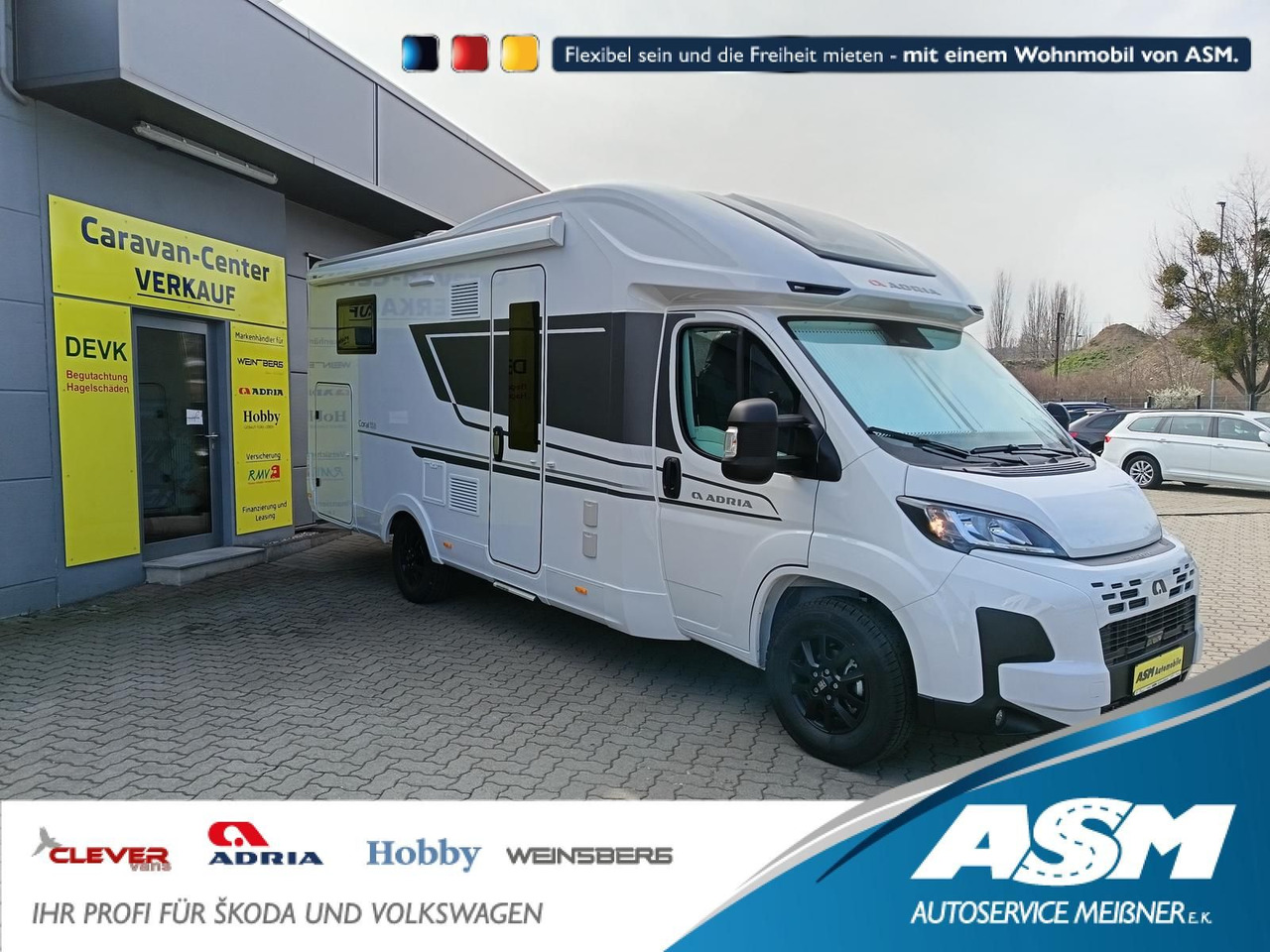 Adria Coral ALL-IN 650 DL*LUFTFEDERUNG HA*SOLAR*SOFORT - Half integraal camper: afbeelding 1 Adria Coral ALL-IN 650 DL*LUFTFEDERUNG HA*SOLAR*SOFORT - Half integraal camper: afbeelding 1