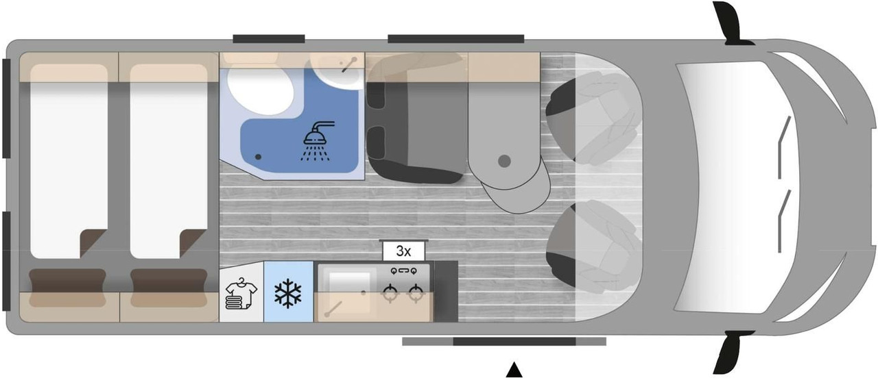 Clever Celebration 600 MJ 24*KLIMAAUTOMATIK*ACC*SOFORT* - Buscamper: afbeelding 2 Clever Celebration 600 MJ 24*KLIMAAUTOMATIK*ACC*SOFORT* - Buscamper: afbeelding 2