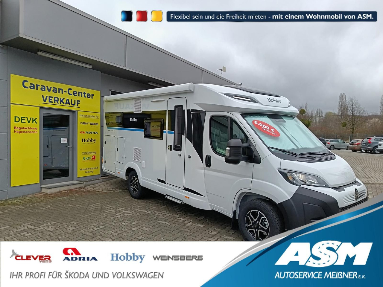 Hobby Ontour C680 GE*AUTOMATIK*LITHIUM*MARKISE*SOFORT* - Half integraal camper: afbeelding 1 Hobby Ontour C680 GE*AUTOMATIK*LITHIUM*MARKISE*SOFORT* - Half integraal camper: afbeelding 1