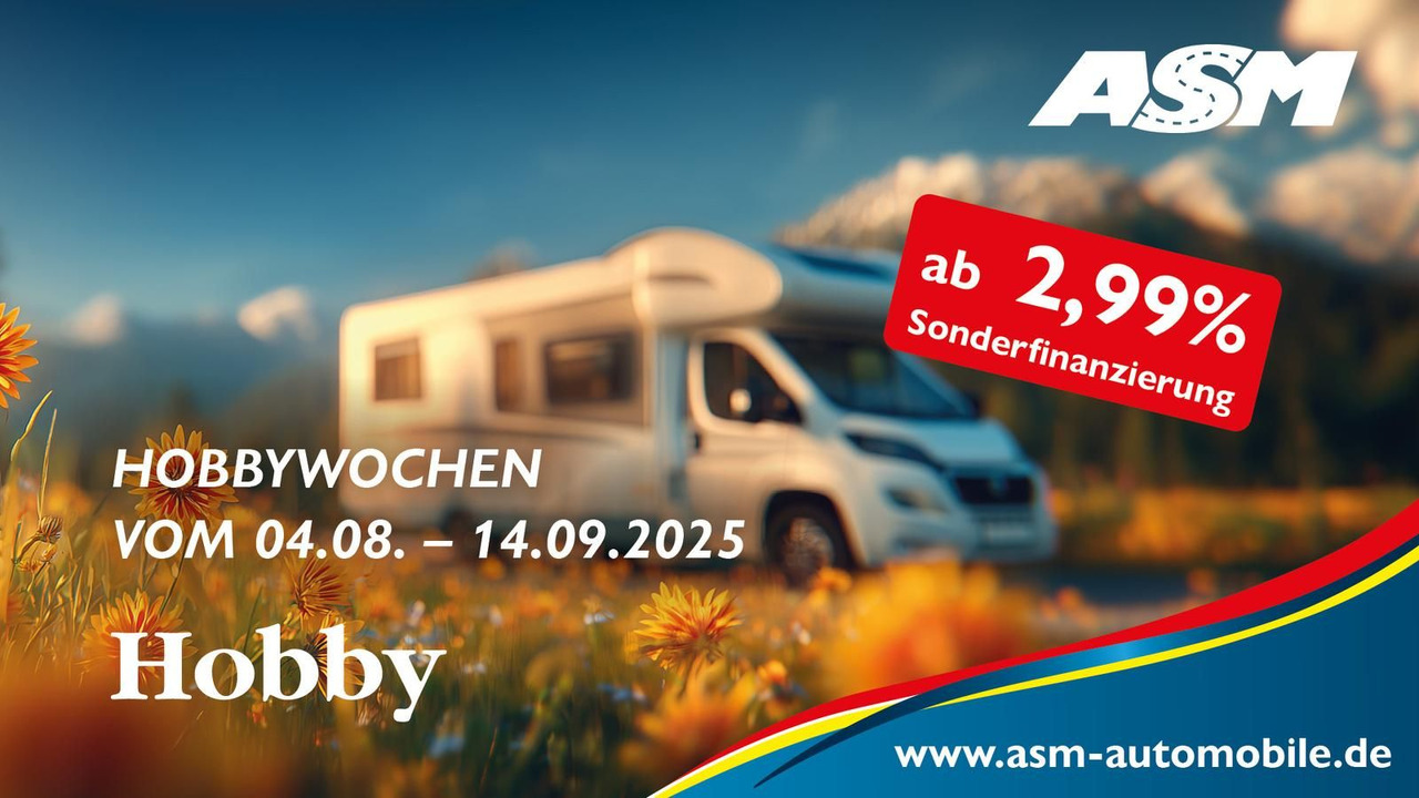 Hobby Ontour T 700 FH*180PS*CAMPERNET*LITHIUM*MARKISE* - Half integraal camper: afbeelding 1 Hobby Ontour T 700 FH*180PS*CAMPERNET*LITHIUM*MARKISE* - Half integraal camper: afbeelding 1
