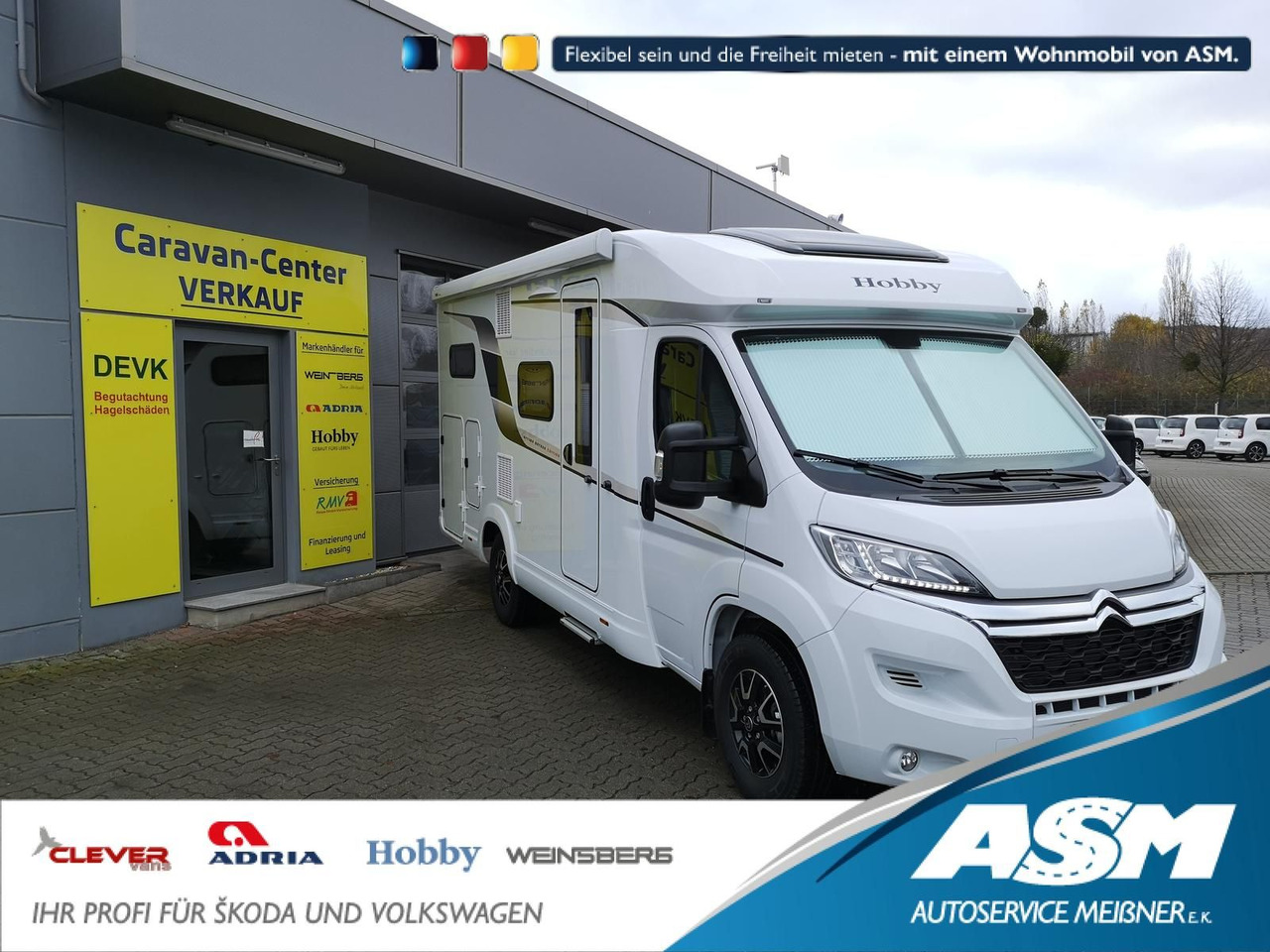 Hobby Optima V65 GE Ontour*AHK*NAVI*MARKISE*SOFORT* - Half integraal camper: afbeelding 1 Hobby Optima V65 GE Ontour*AHK*NAVI*MARKISE*SOFORT* - Half integraal camper: afbeelding 1