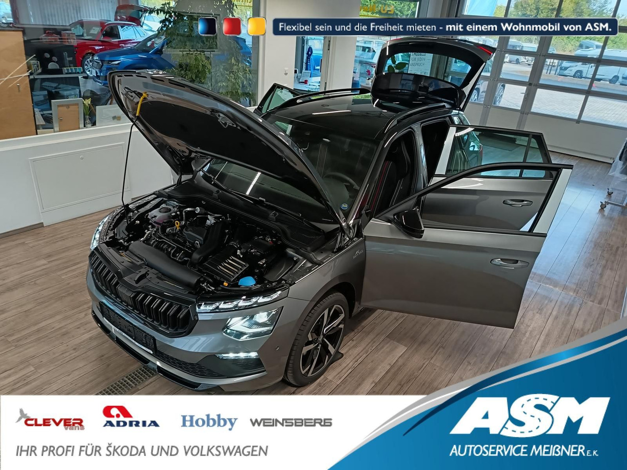 Skoda Kamiq Monte Carlo 1,5 TSI DSG*AHK*PANO*LED*ACC* - SUV: afbeelding 1 Skoda Kamiq Monte Carlo 1,5 TSI DSG*AHK*PANO*LED*ACC* - SUV: afbeelding 1