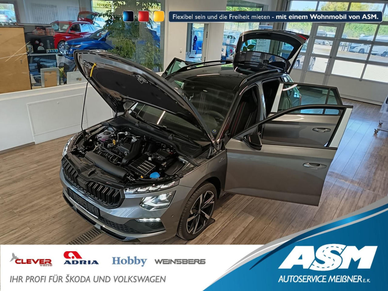 Skoda Kamiq Monte Carlo 1,5 TSI DSG*AHK*PANO*LED*ACC* - SUV: afbeelding 1 Skoda Kamiq Monte Carlo 1,5 TSI DSG*AHK*PANO*LED*ACC* - SUV: afbeelding 1