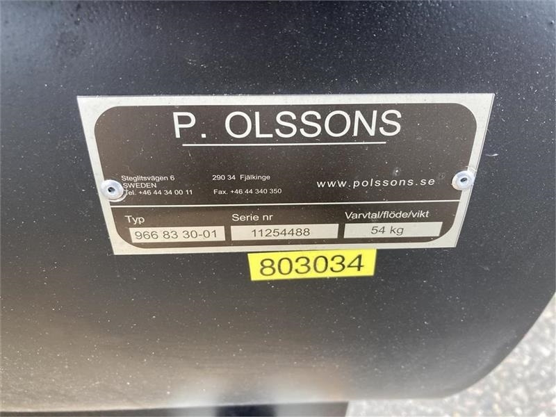 Husqvarna 125 B til R422 og P524 - Sneeuwschuif voor Landbouwmachine: afbeelding 4 Husqvarna 125 B til R422 og P524 - Sneeuwschuif voor Landbouwmachine: afbeelding 4