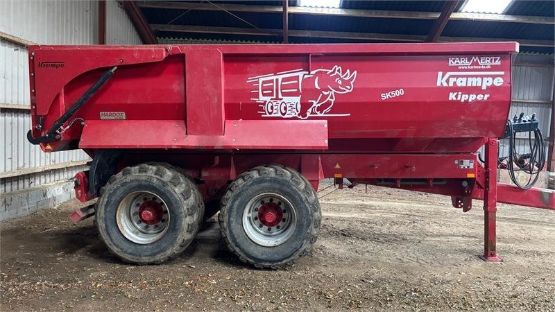 Krampe SK 550 Entreprenørvogn med Hardox kasse SK 500  - Landbouwkipper: afbeelding 1 Krampe SK 550 Entreprenørvogn med Hardox kasse SK 500  - Landbouwkipper: afbeelding 1