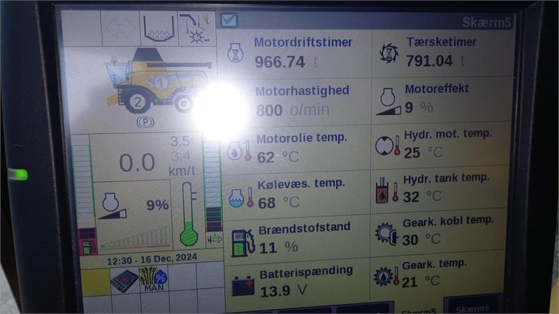 Maaidorser New Holland CX8.80 SLH med 25 fods Varifeed: afbeelding 8 Maaidorser New Holland CX8.80 SLH med 25 fods Varifeed: afbeelding 8