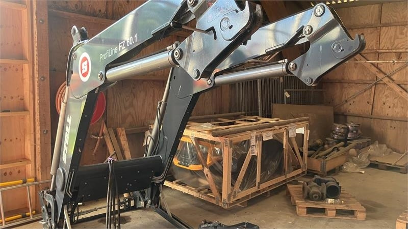 Stoll FZ 60,1 3 ventil og dæmpning Med beslag for NH T7. - Voorlader voor tractor: afbeelding 1 Stoll FZ 60,1 3 ventil og dæmpning Med beslag for NH T7. - Voorlader voor tractor: afbeelding 1