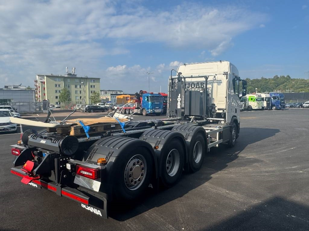 Scania R 580 8x4*4 Joab med frontplog & sidoplogsfäste - Haakarmsysteem vrachtwagen: afbeelding 5 Scania R 580 8x4*4 Joab med frontplog & sidoplogsfäste - Haakarmsysteem vrachtwagen: afbeelding 5
