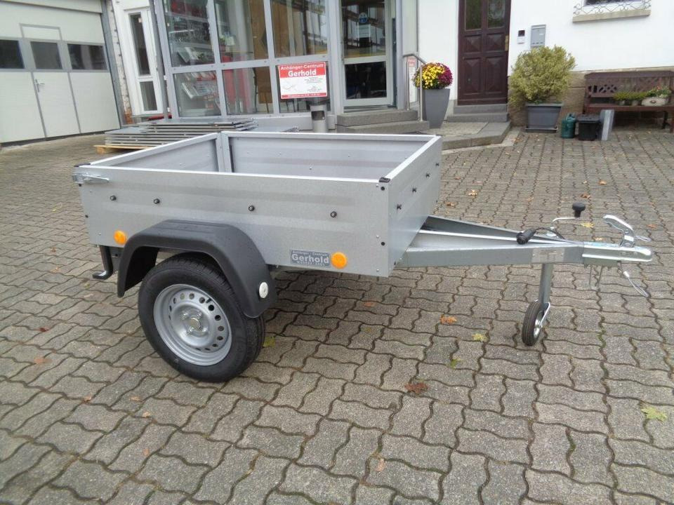 Aktion  ! !  TPV PKW-Anhänger 750 kg, Zurrbügel, Stützrad, 100 km - Aanhangwagen auto: afbeelding 1 Aktion  ! !  TPV PKW-Anhänger 750 kg, Zurrbügel, Stützrad, 100 km - Aanhangwagen auto: afbeelding 1