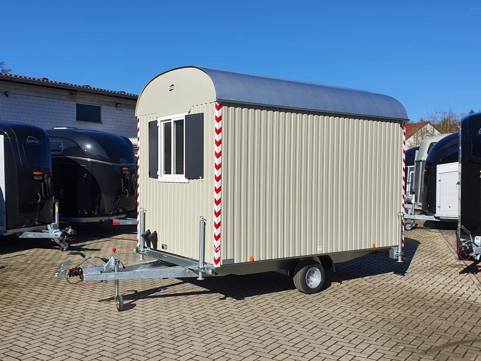 Bauwagen 80km/h PKW Anhänger WEIRO Schnellläufer Baubude - Wooncontainer, Aanhangwagen: afbeelding 2 Bauwagen 80km/h PKW Anhänger WEIRO Schnellläufer Baubude - Wooncontainer, Aanhangwagen: afbeelding 2