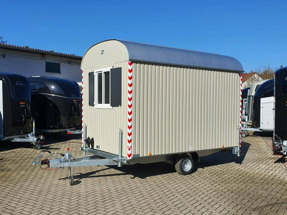 Bauwagen 80km/h PKW Anhänger WEIRO Schnellläufer Sofort verfügbar - Wooncontainer, Aanhangwagen: afbeelding 1 Bauwagen 80km/h PKW Anhänger WEIRO Schnellläufer Sofort verfügbar - Wooncontainer, Aanhangwagen: afbeelding 1