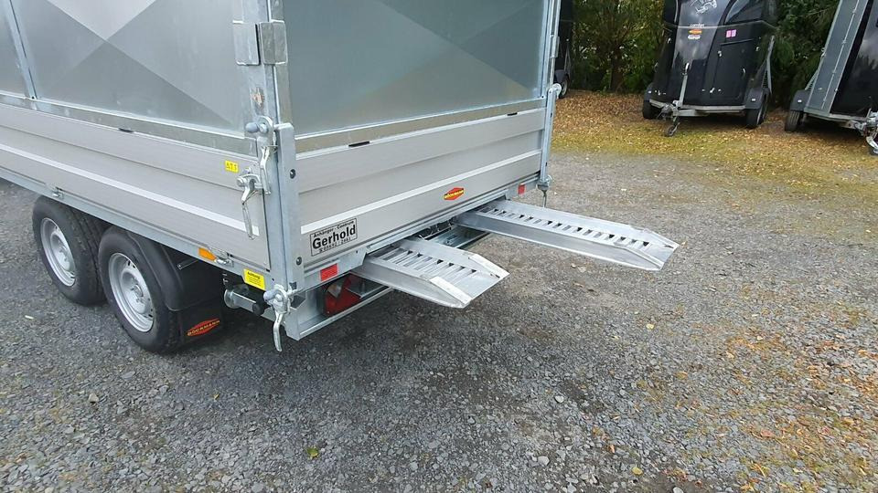 Kipper aanhangwagen Böckmann DK-AL 3218/35P Anhänger Kipper 3,5t Stahlblechaufsatz: afbeelding 16