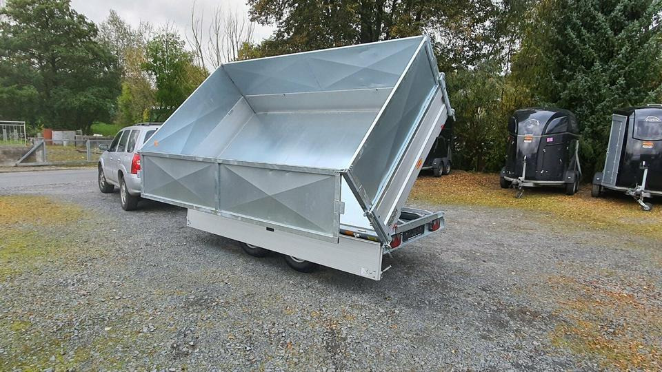 Kipper aanhangwagen Böckmann DK-AL 3218/35P Anhänger Kipper 3,5t Stahlblechaufsatz: afbeelding 10