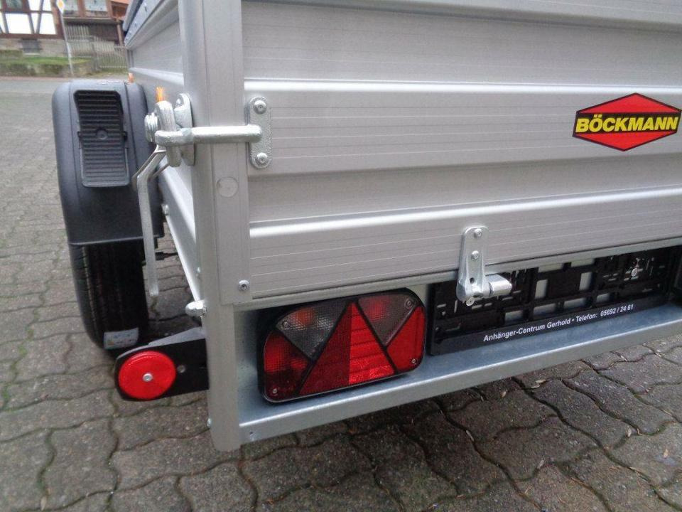 Böckmann PKW-Anhänger 1,0 to. Alu 100 km/h, gebremst - Aanhangwagen auto: afbeelding 5 Böckmann PKW-Anhänger 1,0 to. Alu 100 km/h, gebremst - Aanhangwagen auto: afbeelding 5