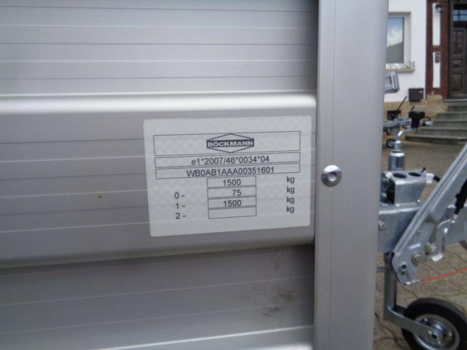 Aanhangwagen auto Böckmann PKW-Anhänger 1500 kg: afbeelding 7