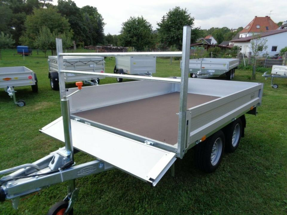 Böckmann PKW-Anhänger , 2,0 to. Hochlader, 100 km/h - Open/ Plateau aanhangwagen: afbeelding 3 Böckmann PKW-Anhänger , 2,0 to. Hochlader, 100 km/h - Open/ Plateau aanhangwagen: afbeelding 3