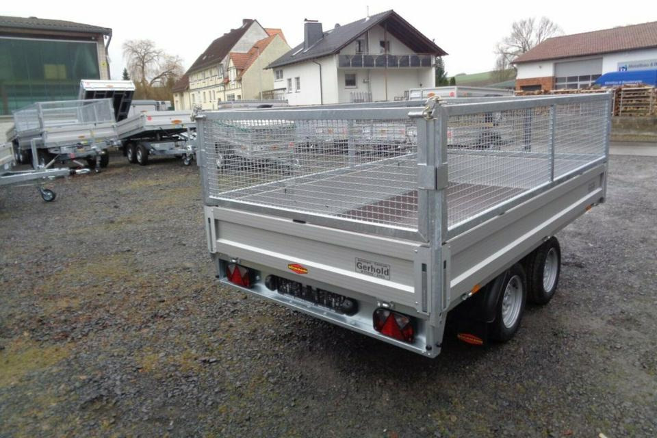 Böckmann PKW-Anhänger,2,0 to.Hochlader, Gitteraufsatz, 100 km/h - Open/ Plateau aanhangwagen: afbeelding 5 Böckmann PKW-Anhänger,2,0 to.Hochlader, Gitteraufsatz, 100 km/h - Open/ Plateau aanhangwagen: afbeelding 5