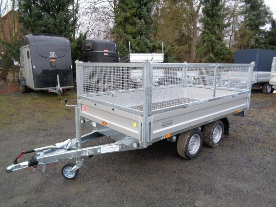 Böckmann PKW-Anhänger,2,0 to.Hochlader, Gitteraufsatz, 100 km/h - Open/ Plateau aanhangwagen: afbeelding 2 Böckmann PKW-Anhänger,2,0 to.Hochlader, Gitteraufsatz, 100 km/h - Open/ Plateau aanhangwagen: afbeelding 2