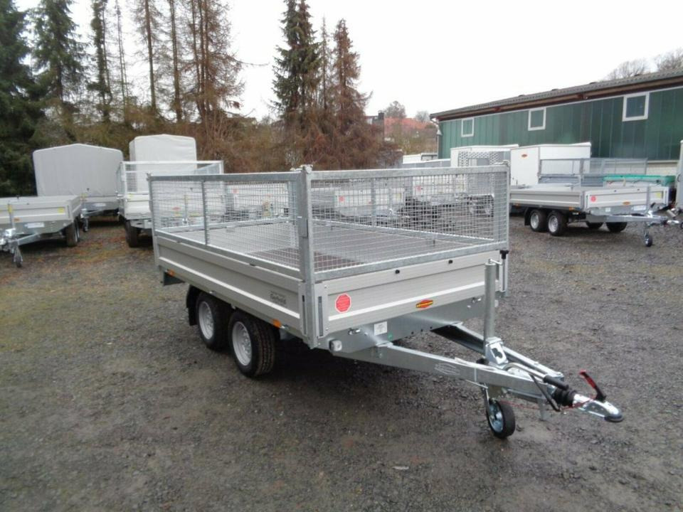 Böckmann PKW-Anhänger,2,0 to.Hochlader, Gitteraufsatz, 100 km/h - Open/ Plateau aanhangwagen: afbeelding 3 Böckmann PKW-Anhänger,2,0 to.Hochlader, Gitteraufsatz, 100 km/h - Open/ Plateau aanhangwagen: afbeelding 3