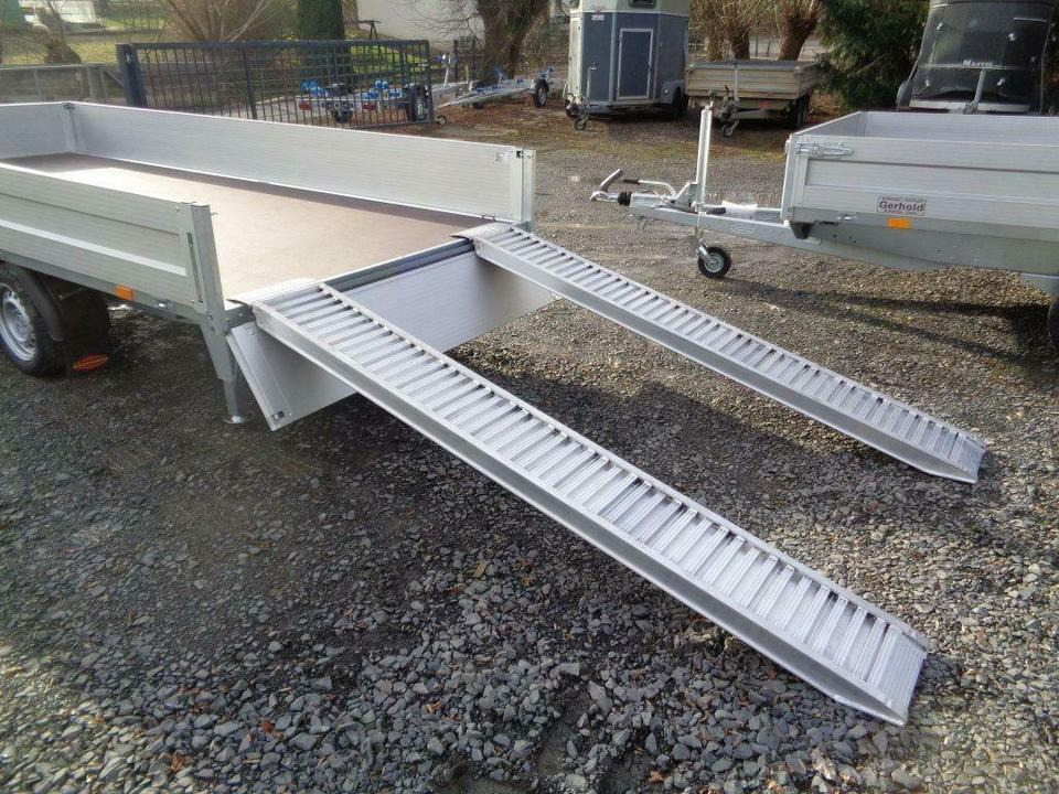 Böckmann PKW-Anhänger, 2,7to. Hochlader, Auffahrrampen, 100 km/h - Open/ Plateau aanhangwagen: afbeelding 4 Böckmann PKW-Anhänger, 2,7to. Hochlader, Auffahrrampen, 100 km/h - Open/ Plateau aanhangwagen: afbeelding 4