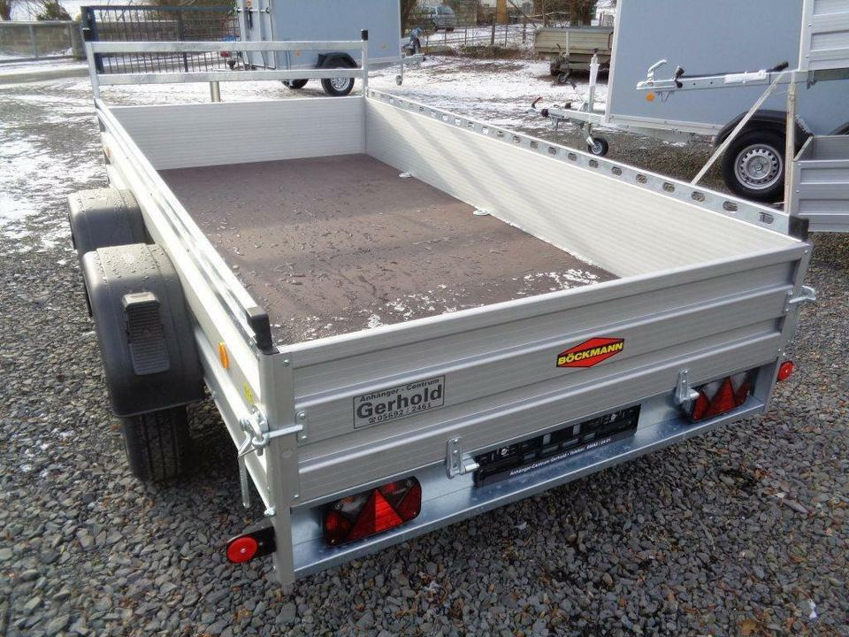 Open/ Plateau aanhangwagen Böckmann PKW-Anhänger, 2000 kg, Tandem: afbeelding 7