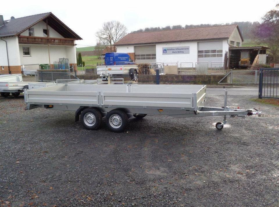 Böckmann PKW-Anhänger, 3,5to., Hochlader, 100 km/h - Open/ Plateau aanhangwagen: afbeelding 3 Böckmann PKW-Anhänger, 3,5to., Hochlader, 100 km/h - Open/ Plateau aanhangwagen: afbeelding 3