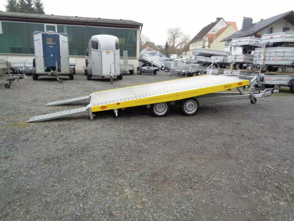 Böckmann PKW-Anhänger, Autotransporter, 3,0to. kippbar, 100 km/h - Autotransport aanhangwagen: afbeelding 1 Böckmann PKW-Anhänger, Autotransporter, 3,0to. kippbar, 100 km/h - Autotransport aanhangwagen: afbeelding 1