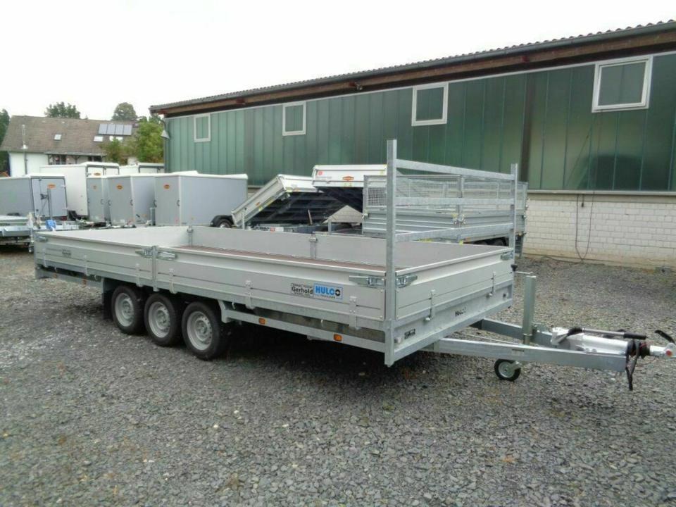 Hulco - PKW Anhänger Tridem, 3,5 to Leihanhänger Mietfahrzeug 5m - Aanhangwagen auto: afbeelding 4 Hulco - PKW Anhänger Tridem, 3,5 to Leihanhänger Mietfahrzeug 5m - Aanhangwagen auto: afbeelding 4