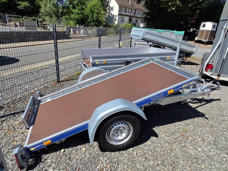 PKW-Anhänger 13 Stützrad Kippbar Motorrad Rasenmäher Quad 100km/h - Motor aanhanger: afbeelding 2 PKW-Anhänger 13 Stützrad Kippbar Motorrad Rasenmäher Quad 100km/h - Motor aanhanger: afbeelding 2