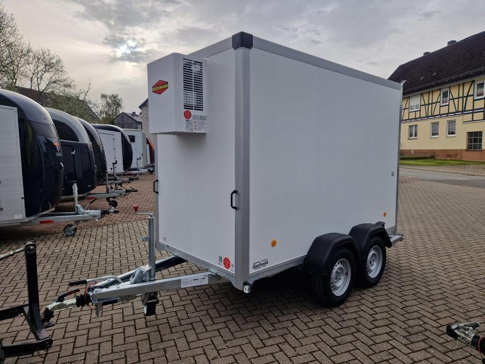 Koelwagen aanhangwagen PKW Anhänger Böckmann Kühlkoffer Kühlanhänger  Kühler 2,7 to Tür: afbeelding 7