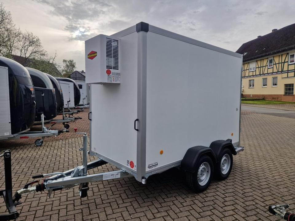 Koelwagen aanhangwagen PKW Anhänger Böckmann Kühlkoffer Kühlanhänger  Kühler 2,7 to Tür: afbeelding 14