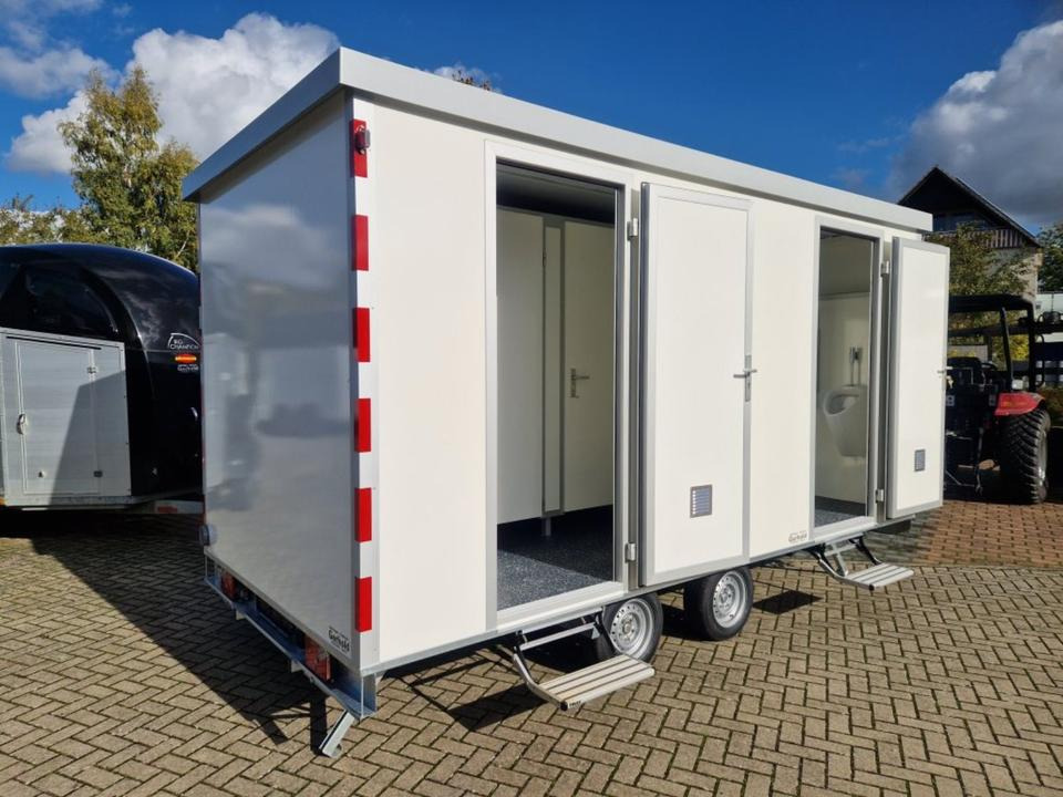 Toilettenwagen Sanitär-Anhänger WC Wagen 3xD, 1xH+3U - Wooncontainer, Aanhangwagen: afbeelding 4 Toilettenwagen Sanitär-Anhänger WC Wagen 3xD, 1xH+3U - Wooncontainer, Aanhangwagen: afbeelding 4