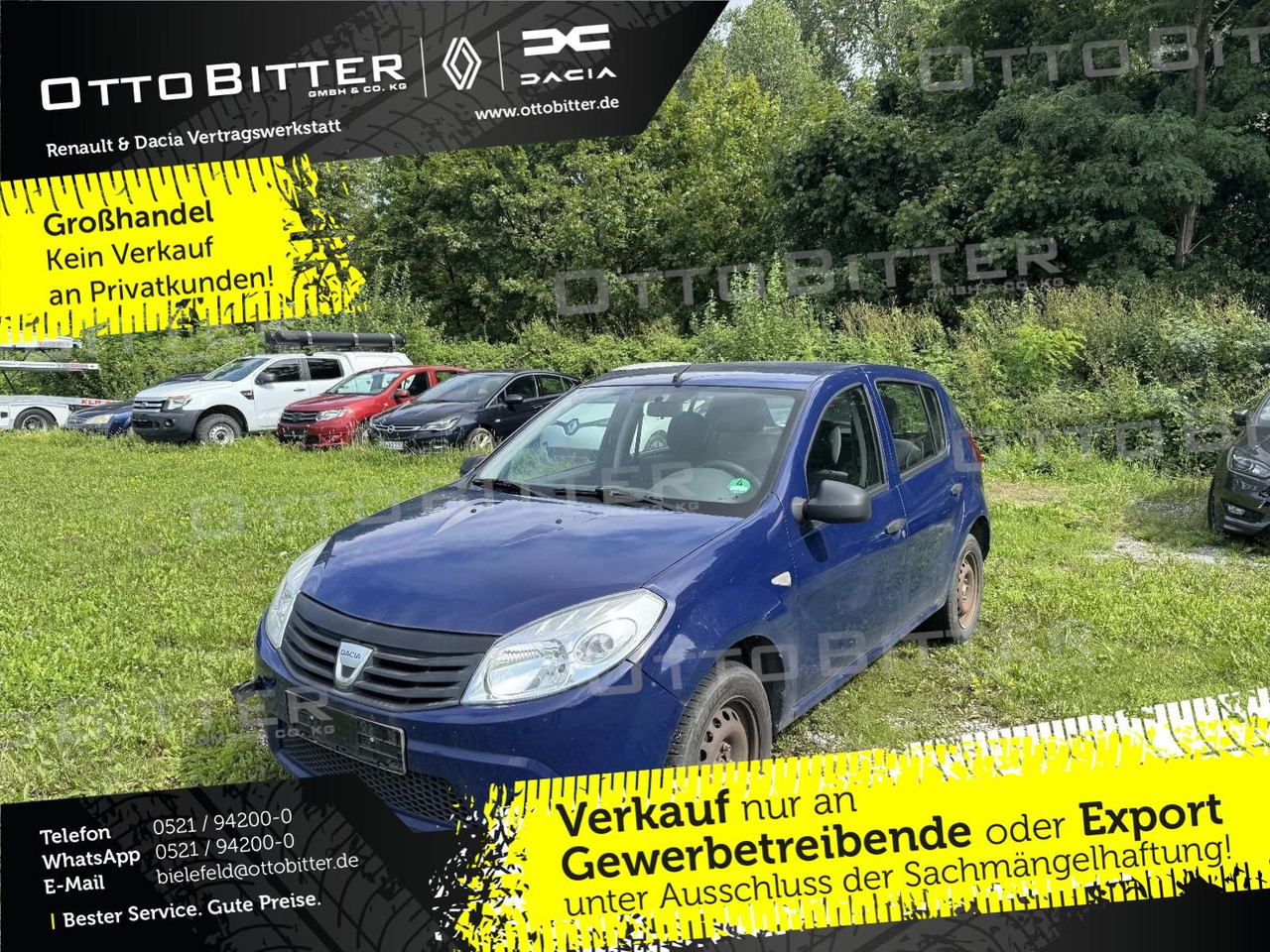 Dacia Sandero 1.4 +ZAHNRIEMEN GERISSEN+ - Personenwagen: afbeelding 1 Dacia Sandero 1.4 +ZAHNRIEMEN GERISSEN+ - Personenwagen: afbeelding 1