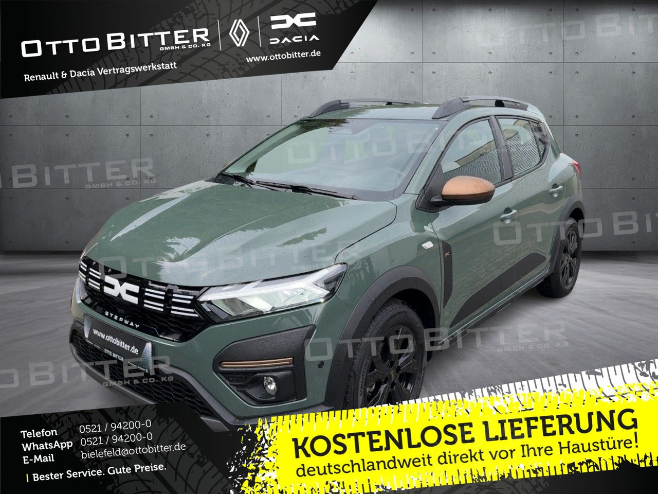 Sedan Dacia Sandero Stepway Extreme TCe110 CITY-PAKET: afbeelding 1