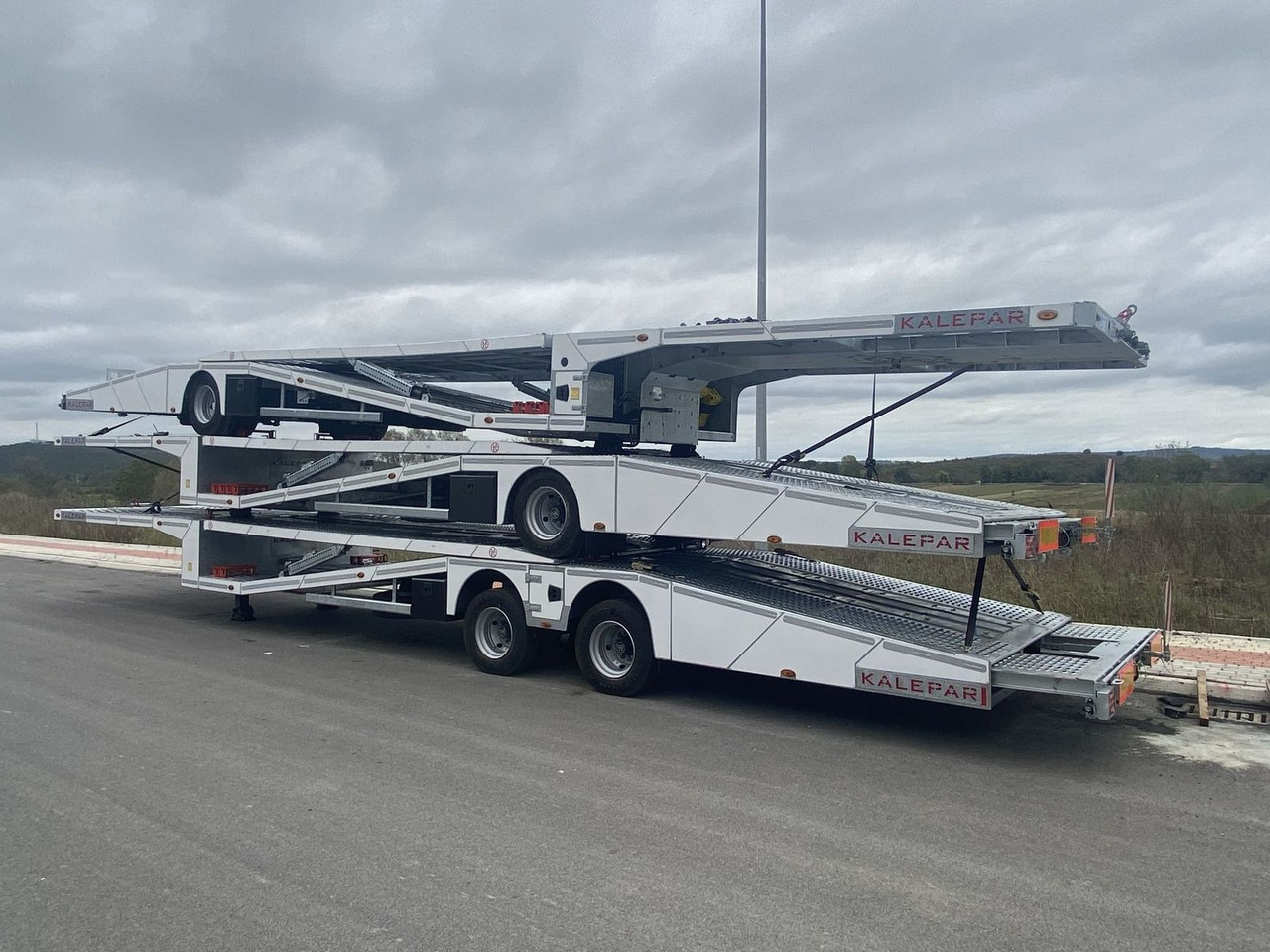 KALEPAR KLP119V4 4er-Autotransporter 1xAchse VDI - Autotransport oplegger: afbeelding 3 KALEPAR KLP119V4 4er-Autotransporter 1xAchse VDI - Autotransport oplegger: afbeelding 3