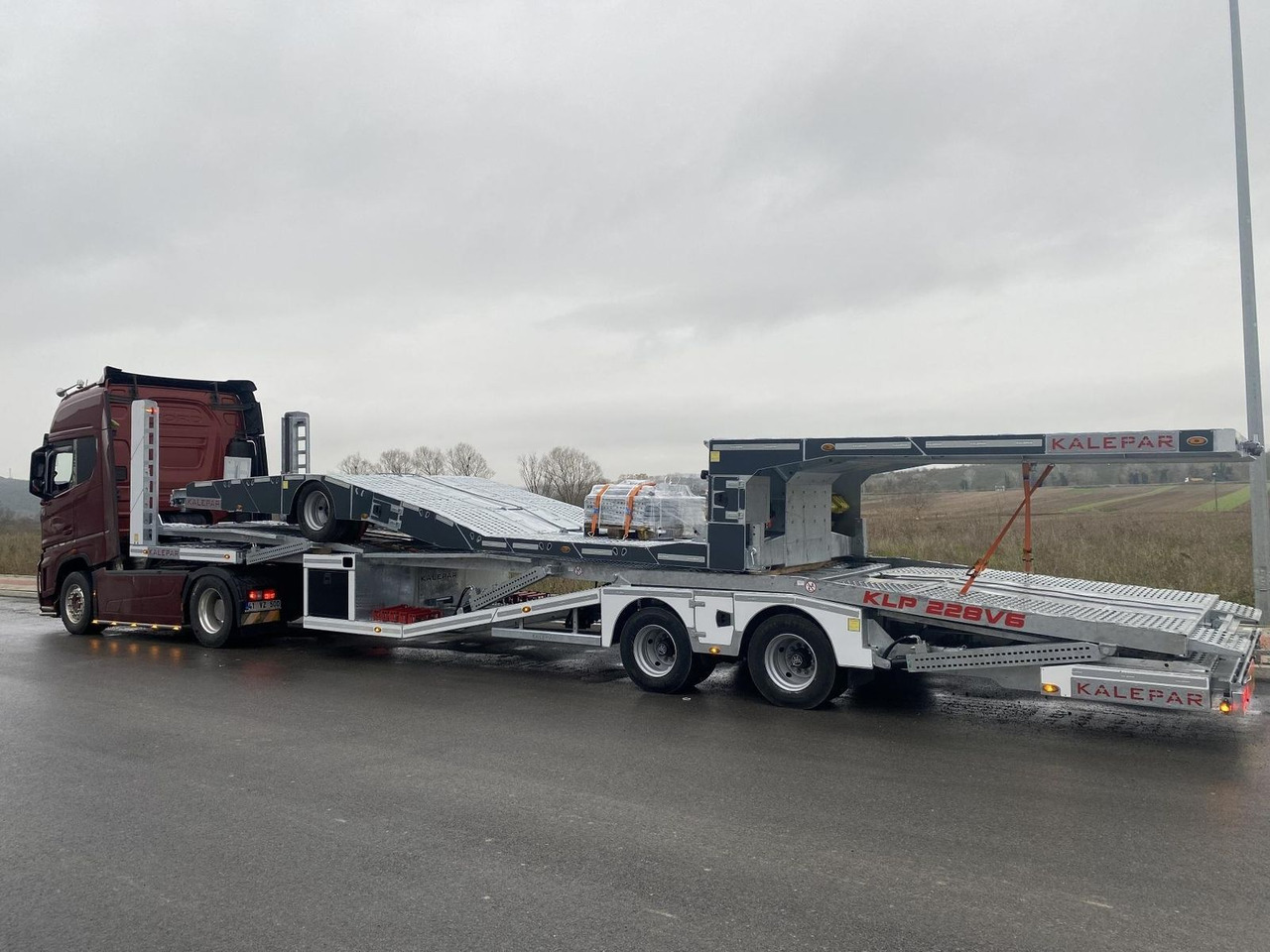 KALEPAR KLP228V6 6er-Autotransporter VDI2700 - Autotransport oplegger: afbeelding 2 KALEPAR KLP228V6 6er-Autotransporter VDI2700 - Autotransport oplegger: afbeelding 2