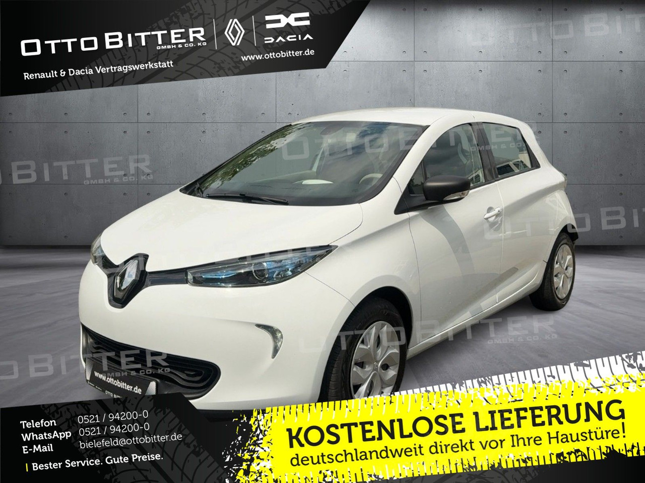 Renault ZOE LIFE Batteriemiete Z.E.40 (41kWh) - Personenwagen: afbeelding 1 Renault ZOE LIFE Batteriemiete Z.E.40 (41kWh) - Personenwagen: afbeelding 1