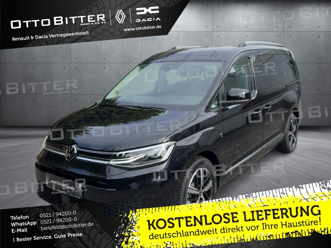 Volkswagen Caddy Maxi 1.5 TSI Maxi Style 7-Sitzer DSG GJR - Personenvervoer: afbeelding 1 Volkswagen Caddy Maxi 1.5 TSI Maxi Style 7-Sitzer DSG GJR - Personenvervoer: afbeelding 1