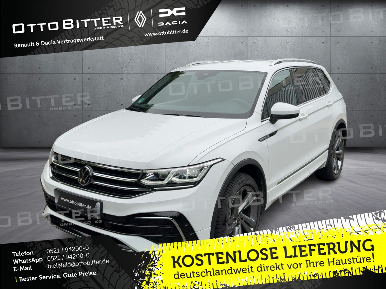 Volkswagen Tiguan Allspace 2.0 TDI R-Line DSG 7-SITZER - SUV: afbeelding 1 Volkswagen Tiguan Allspace 2.0 TDI R-Line DSG 7-SITZER - SUV: afbeelding 1