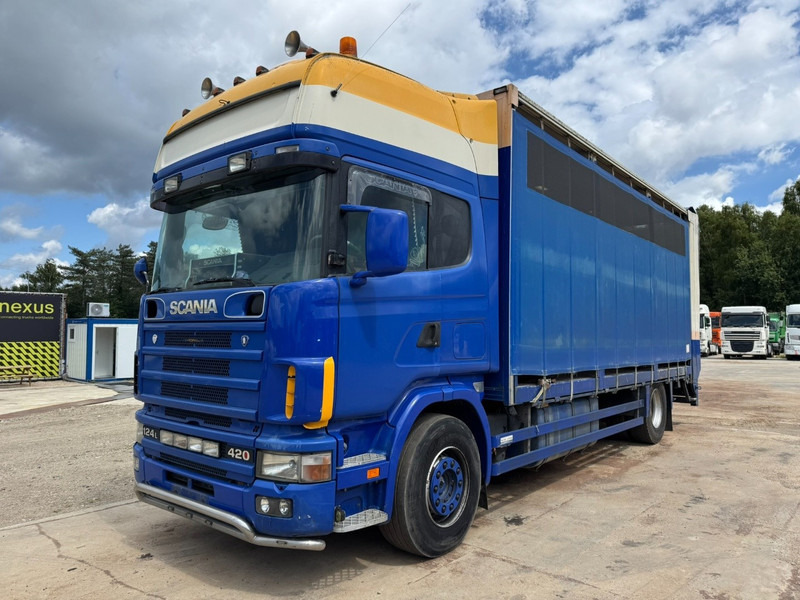 Scania 124 - 420 Topline (MANUAL GEARBOX / BOITE MANUELLE / RETARDER / PERFECT) - Veewagen vrachtwagen: afbeelding 1 Scania 124 - 420 Topline (MANUAL GEARBOX / BOITE MANUELLE / RETARDER / PERFECT) - Veewagen vrachtwagen: afbeelding 1